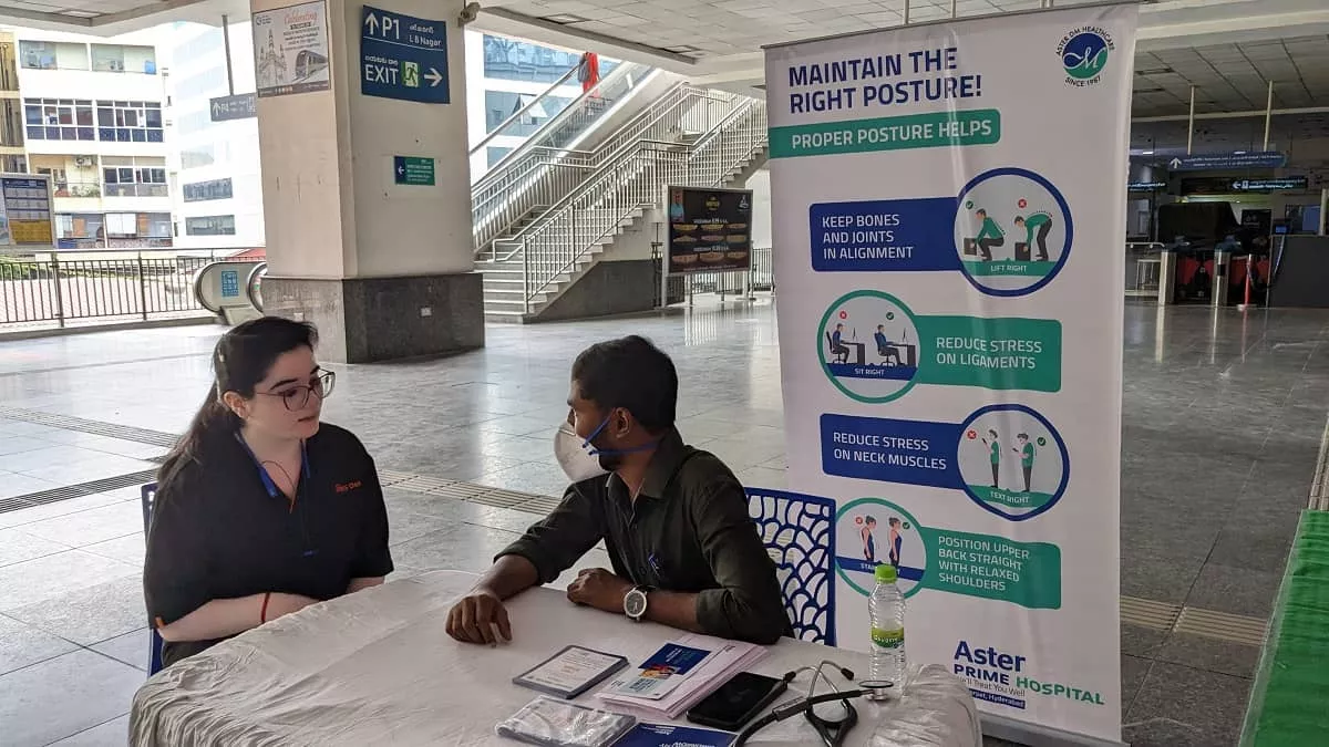 Free Health Camp by Aster Volunteers in Hyderabad
