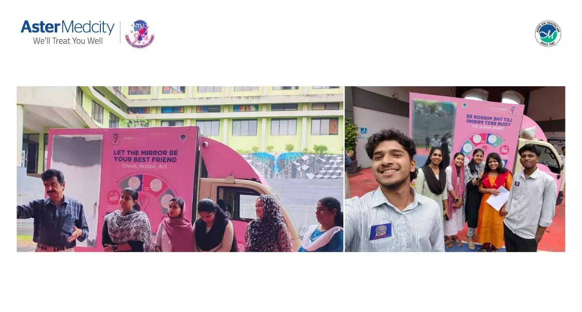 Pink Vandi at KMEA College โ Spreading Awareness, Saving Lives