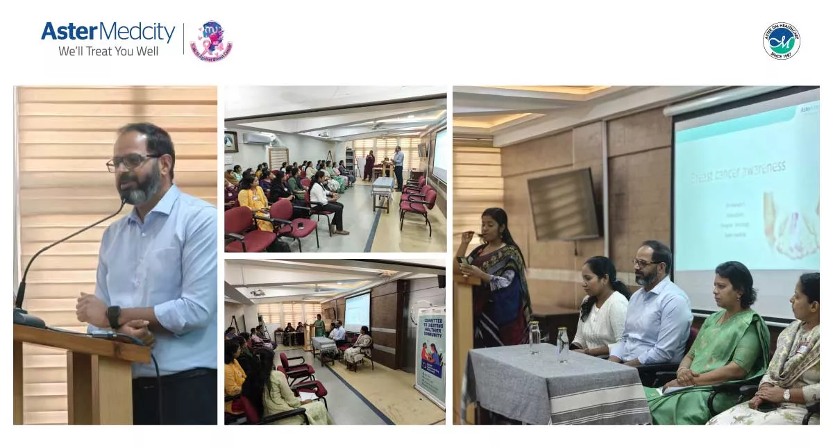 Sakhi – Breast Cancer Awareness &amp; Self-Examination Session at St. Teresa’s College 🎀