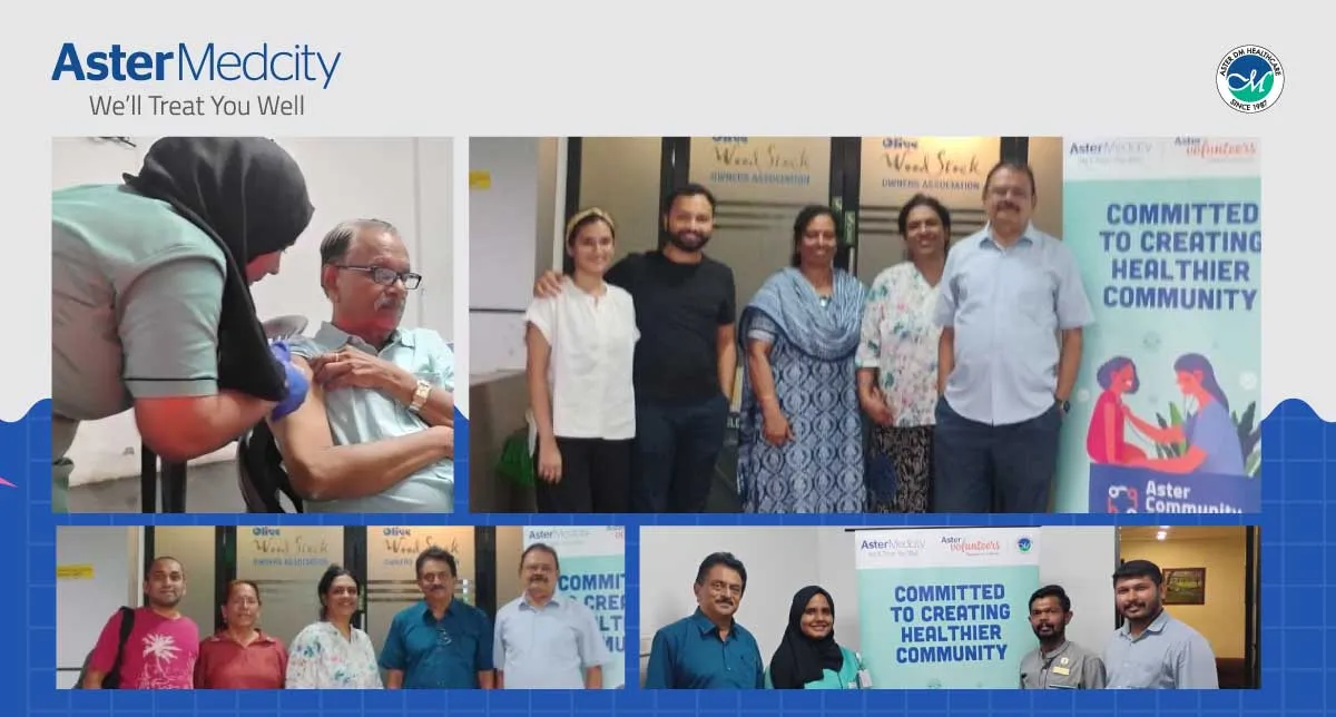 Hepatitis A Vaccination Drive at Olive Woodstock Apartments, Kaloor
